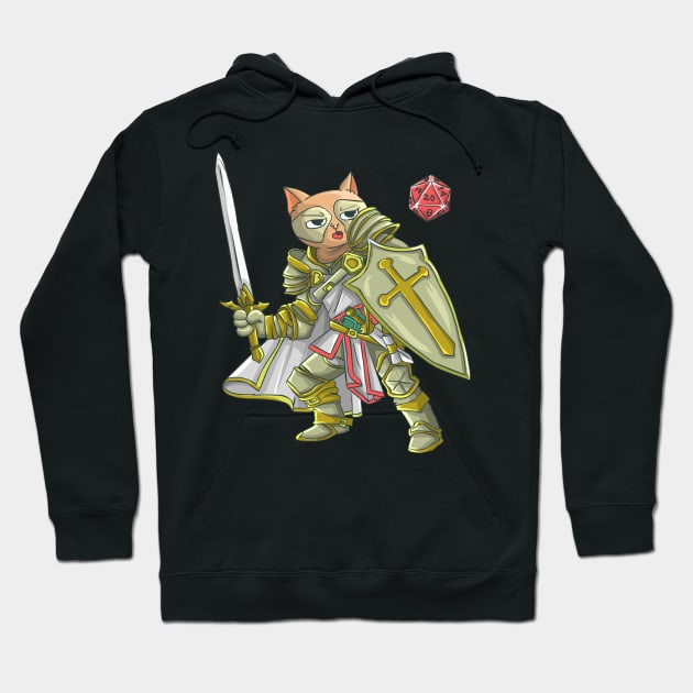 DND Paladin Hoodie by Bingeprints